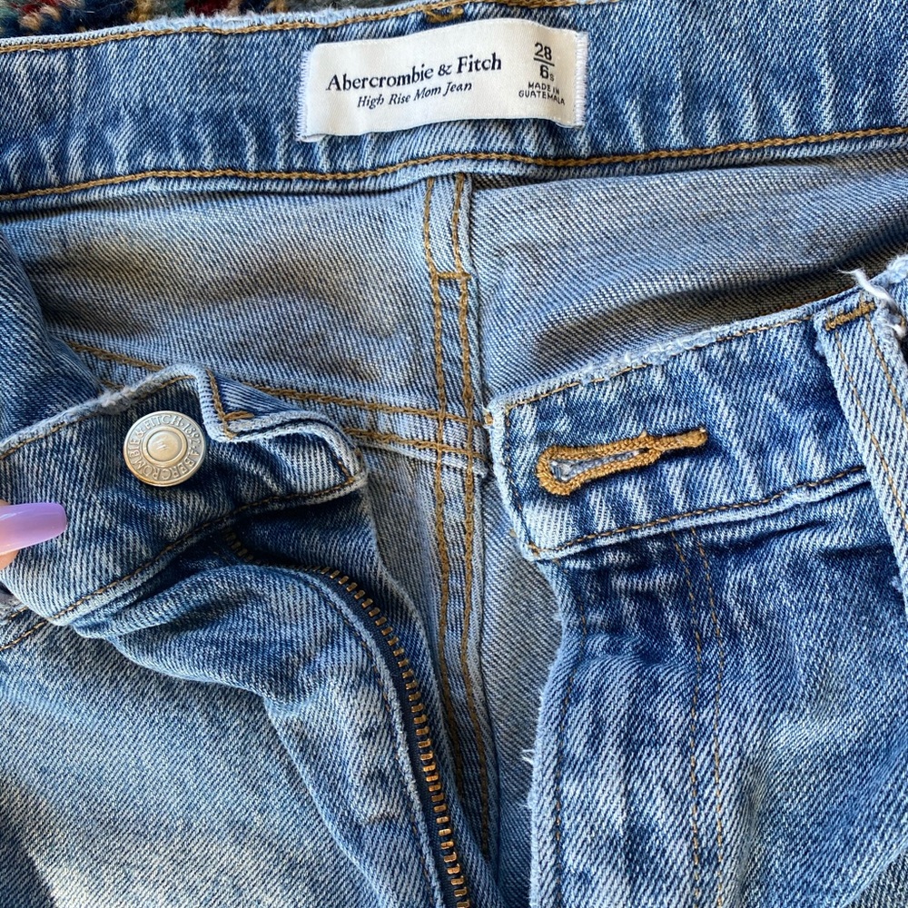 Mom jeans - Abercrombie perfect wash jeans
